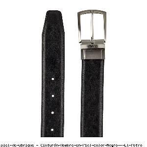 Cinturón Hombre en Piel color Negro - El Potro