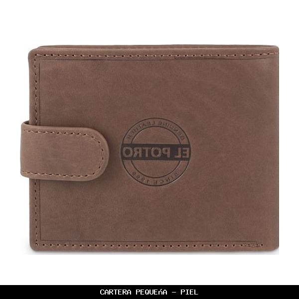 Cartera pequeña en Piel color Habana - El Potro