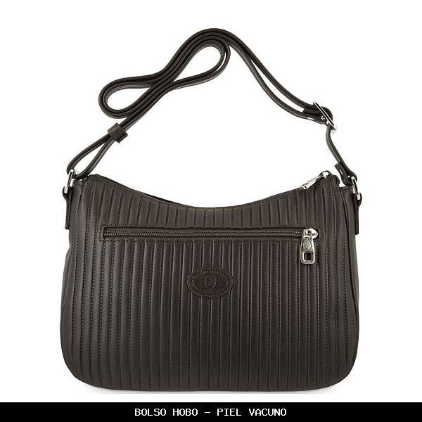 Bolso hobo en Piel color Marrón - El Potro