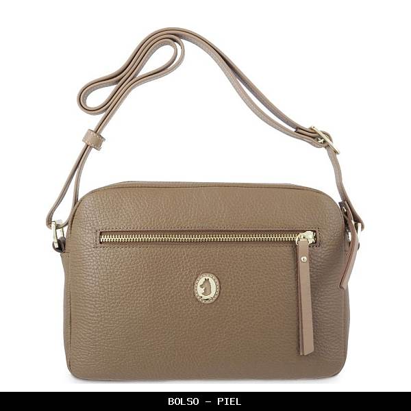 Bolso en Piel color Color Cuero - El Potro