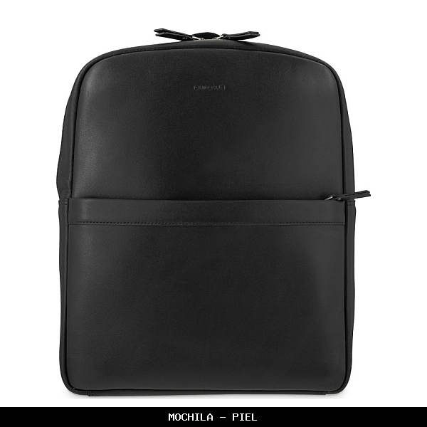 Mochila en Piel color Negro - El Potro