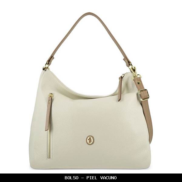 Bolso en Piel color Marfil - El Potro