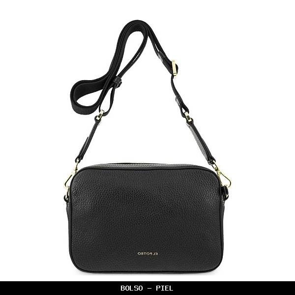 Bolso en Piel color Negro - El Potro