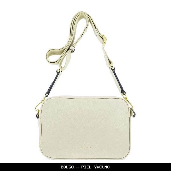 Bolso en Piel color Blanco - El Potro