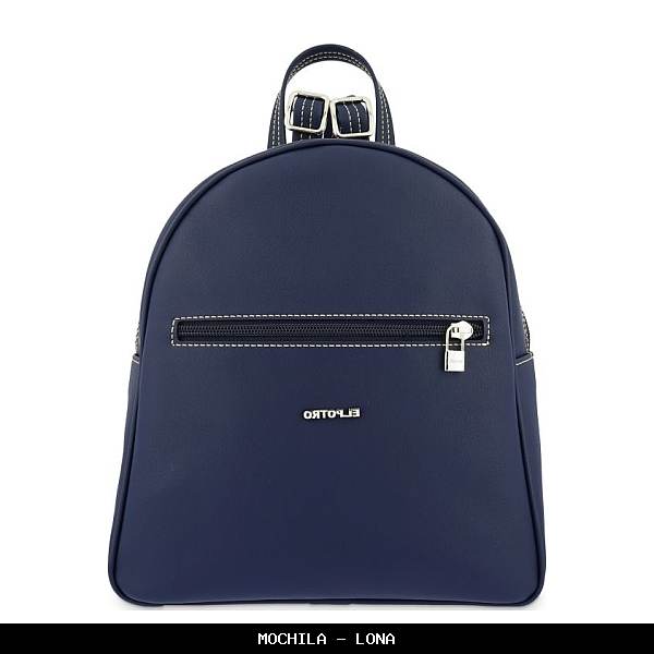 Mochila en Lona color Azul - El Potro