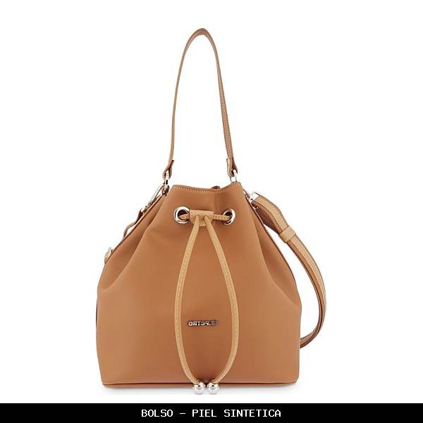 Bolso en Simil Piel color Color Cuero - El Potro