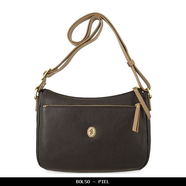 Bolso en Piel color Marrón - El Potro