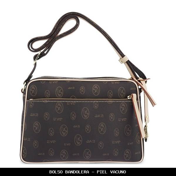 Bolso bandolera en Piel color Marrón - El Potro