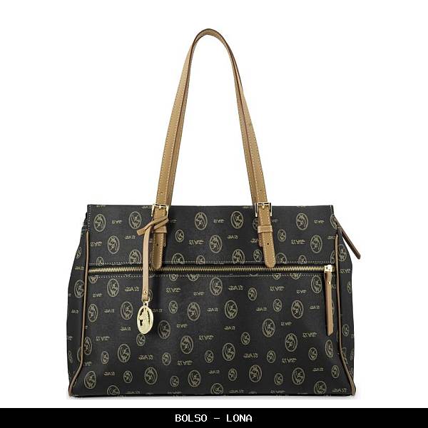 Bolso en Lona color Negro - El Potro