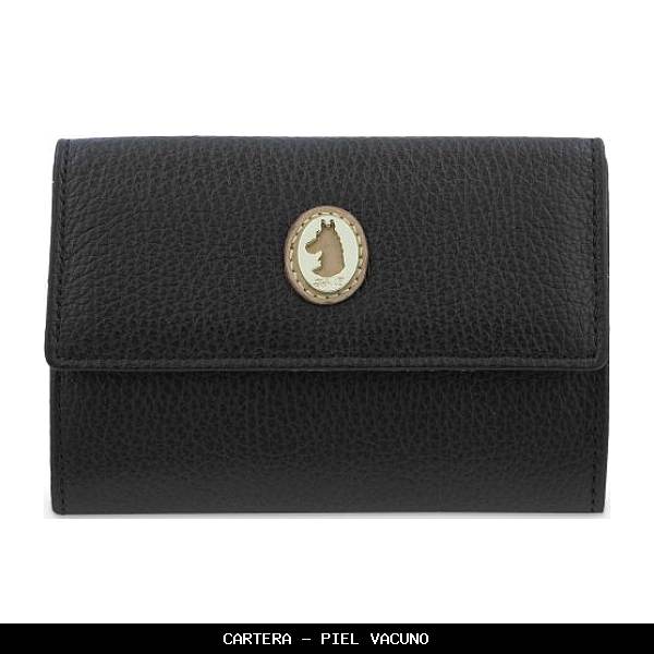 Cartera en Piel color Negro - El Potro