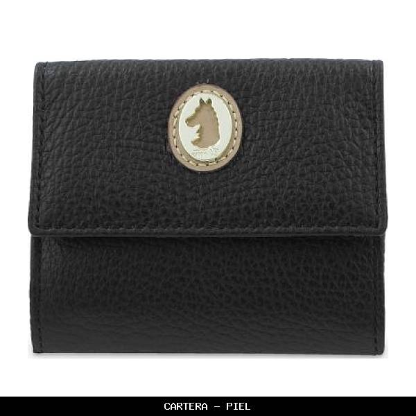 Cartera en Piel color Negro - El Potro