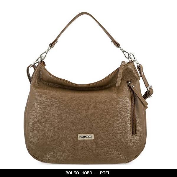 Bolso hobo en Piel color Color Cuero - El Potro