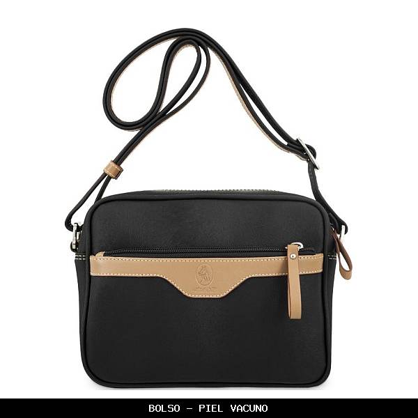 Bolso en Piel color Negro - El Potro