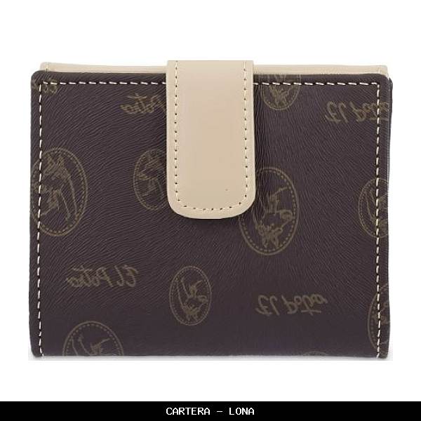 Cartera en Lona color Marrón - El Potro