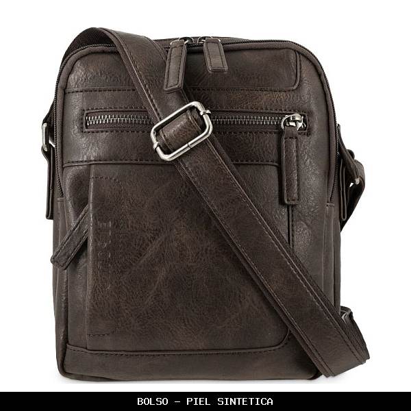 Bolso en Simil Piel color Marrón - El Potro
