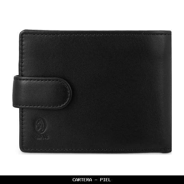 Cartera en Piel color Negro - El Potro