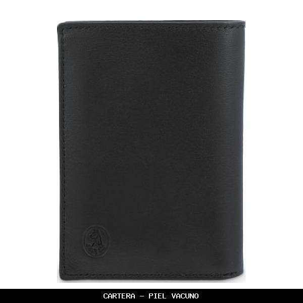 Cartera en Piel color Negro - El Potro