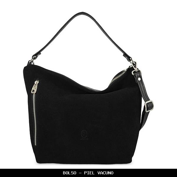 Bolso en Piel color Negro - El Potro