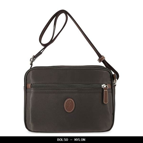 Bolso en Nylon color Marrón - El Potro
