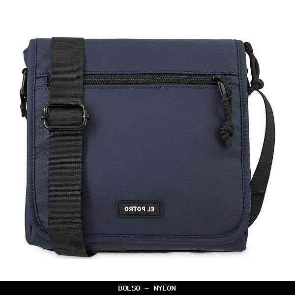 Bolso en Nylon color Azul - El Potro