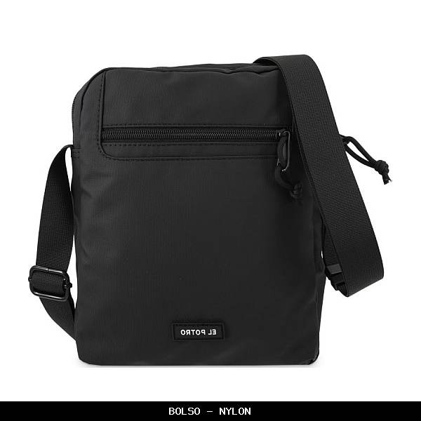 Bolso en Nylon color Negro - El Potro