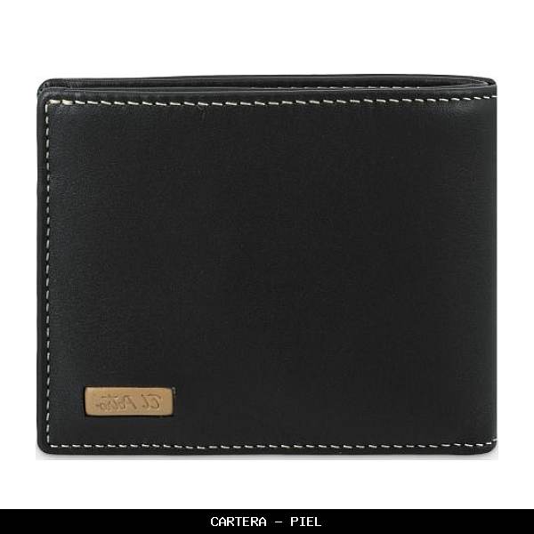 Cartera en Piel color Negro - El Potro
