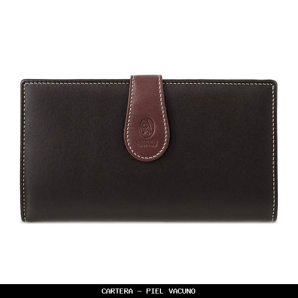 Cartera en Piel color Marrón - El Potro