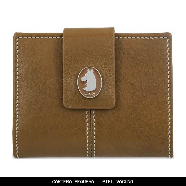 Cartera pequeña en Piel color Color Cuero - El Potro