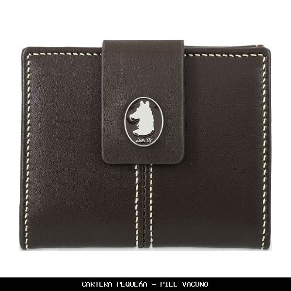 Cartera pequeña en Piel color Marrón - El Potro