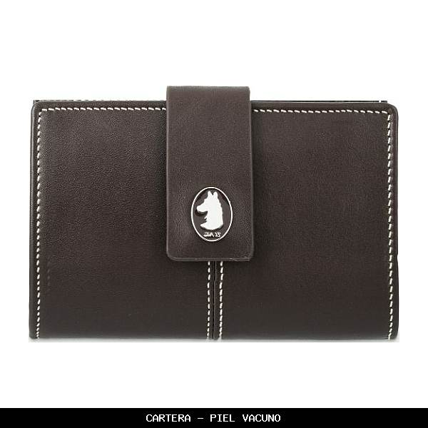 Cartera en Piel color Marrón - El Potro