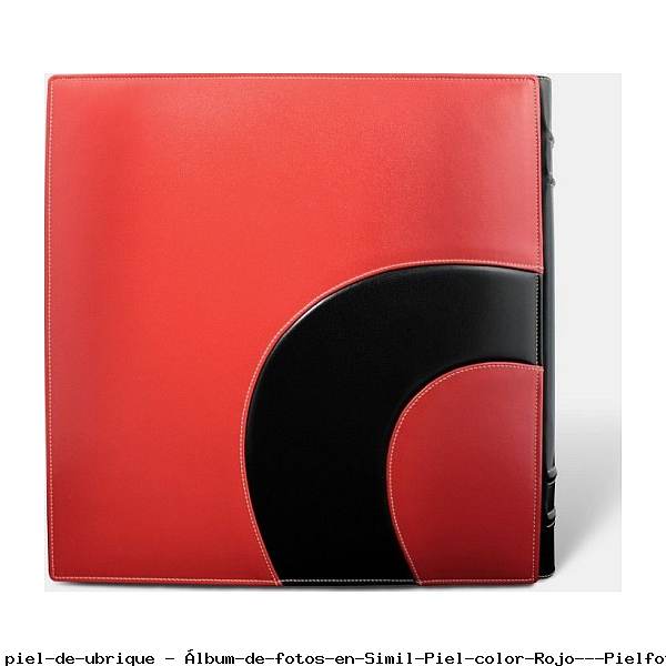 Álbum de fotos en Simil Piel color Rojo - Pielfort