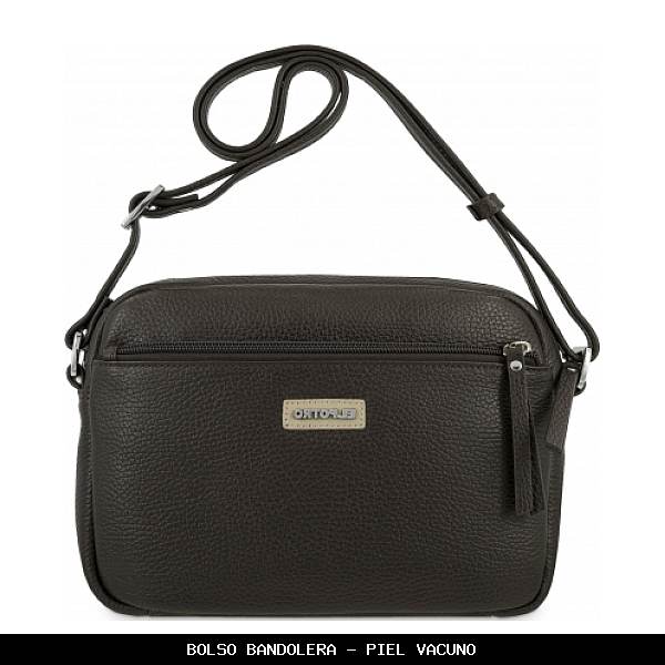 Bolso bandolera en Piel color Marrón - El Potro