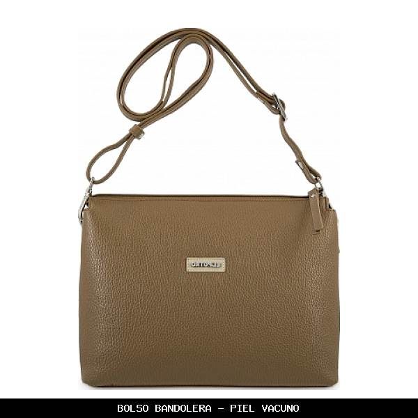 Bolso bandolera en Piel color Color Cuero - El Potro
