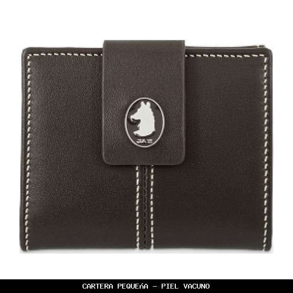 Cartera pequeña en Piel color Marrón - El Potro