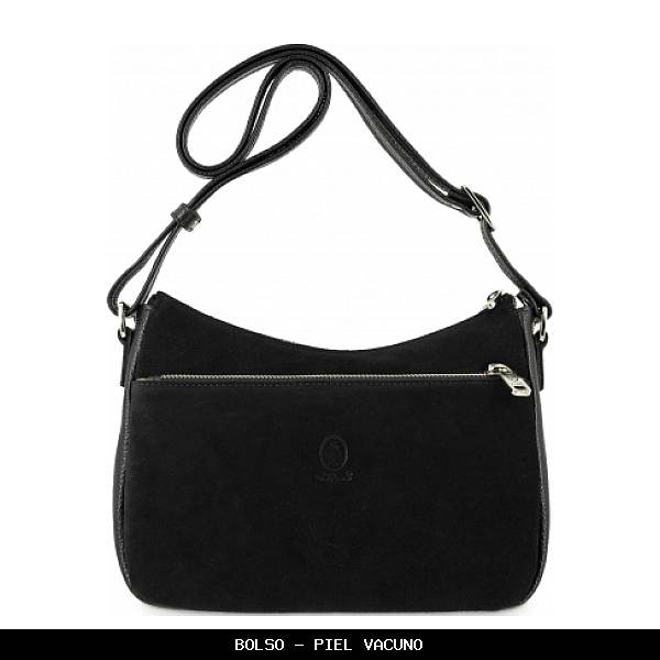 Bolso en Piel color Negro - El Potro