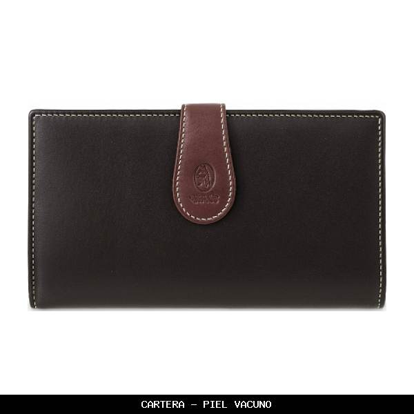 Cartera en Piel color Marrón - El Potro
