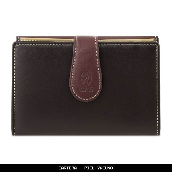 Cartera en Piel color Marrón - El Potro