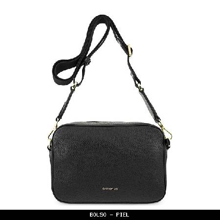 Bolso en piel color negro - el potro