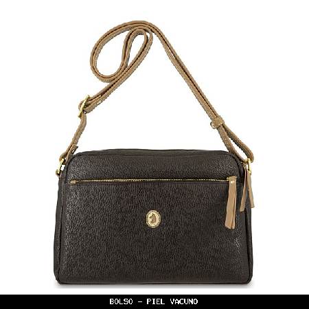 Bolso en Piel color Marrón - El Potro