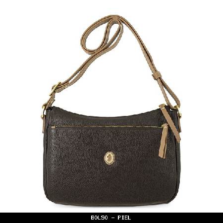 Bolso en Piel color Marrón - El Potro