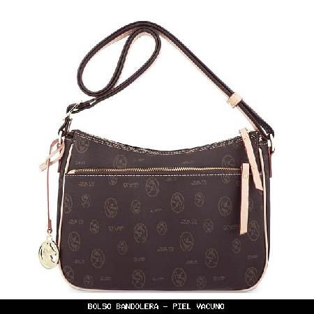 Bolso bandolera en Piel color Marrón - El Potro