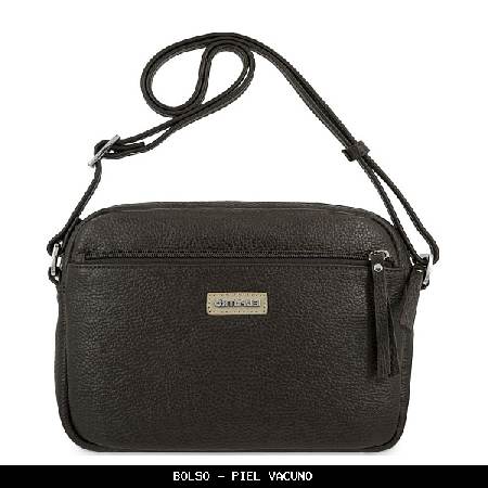Bolso en piel color marrón - el potro