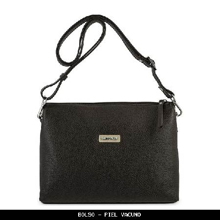Bolso en piel color marrón - el potro
