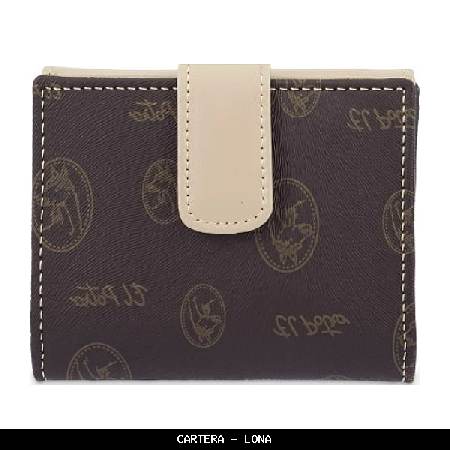 Cartera en lona color marrón - el potro