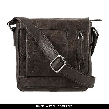 Bolso en Simil Piel color Marrón - El Potro
