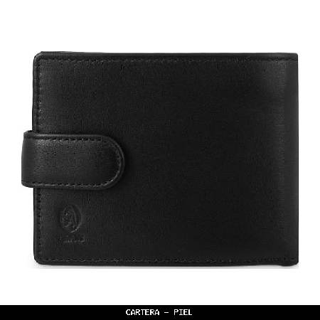 Cartera en piel color negro - el potro