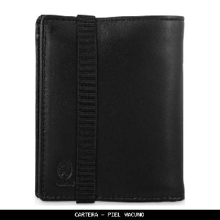 Cartera en piel color negro - el potro