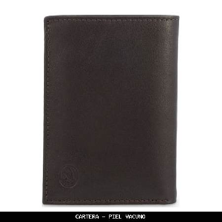 Cartera en piel color marrón - el potro