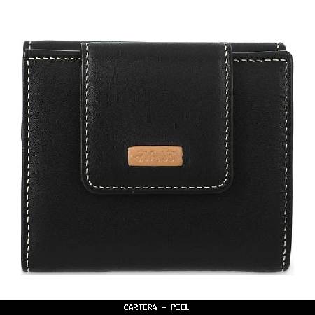 Cartera en Piel color Negro - El Potro