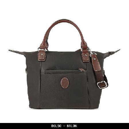 Bolso en Nylon color Marrón - El Potro